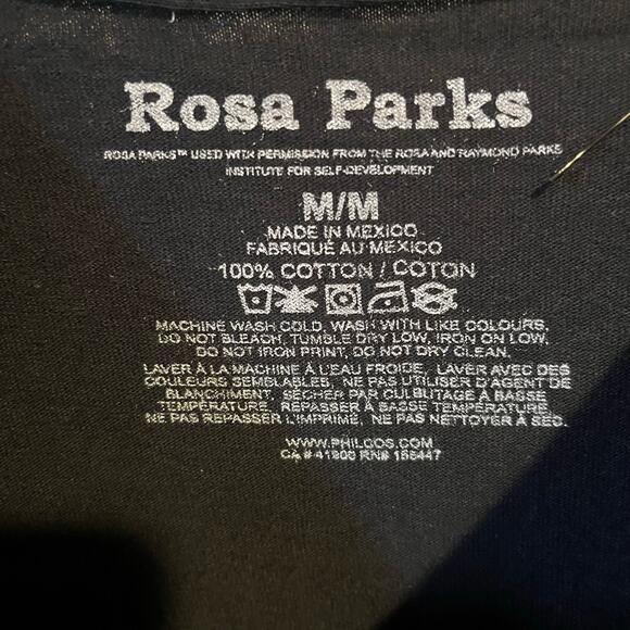 Rosa Parks One Person Can Change The World Graphic Tee Medium - Picture 4 of 5